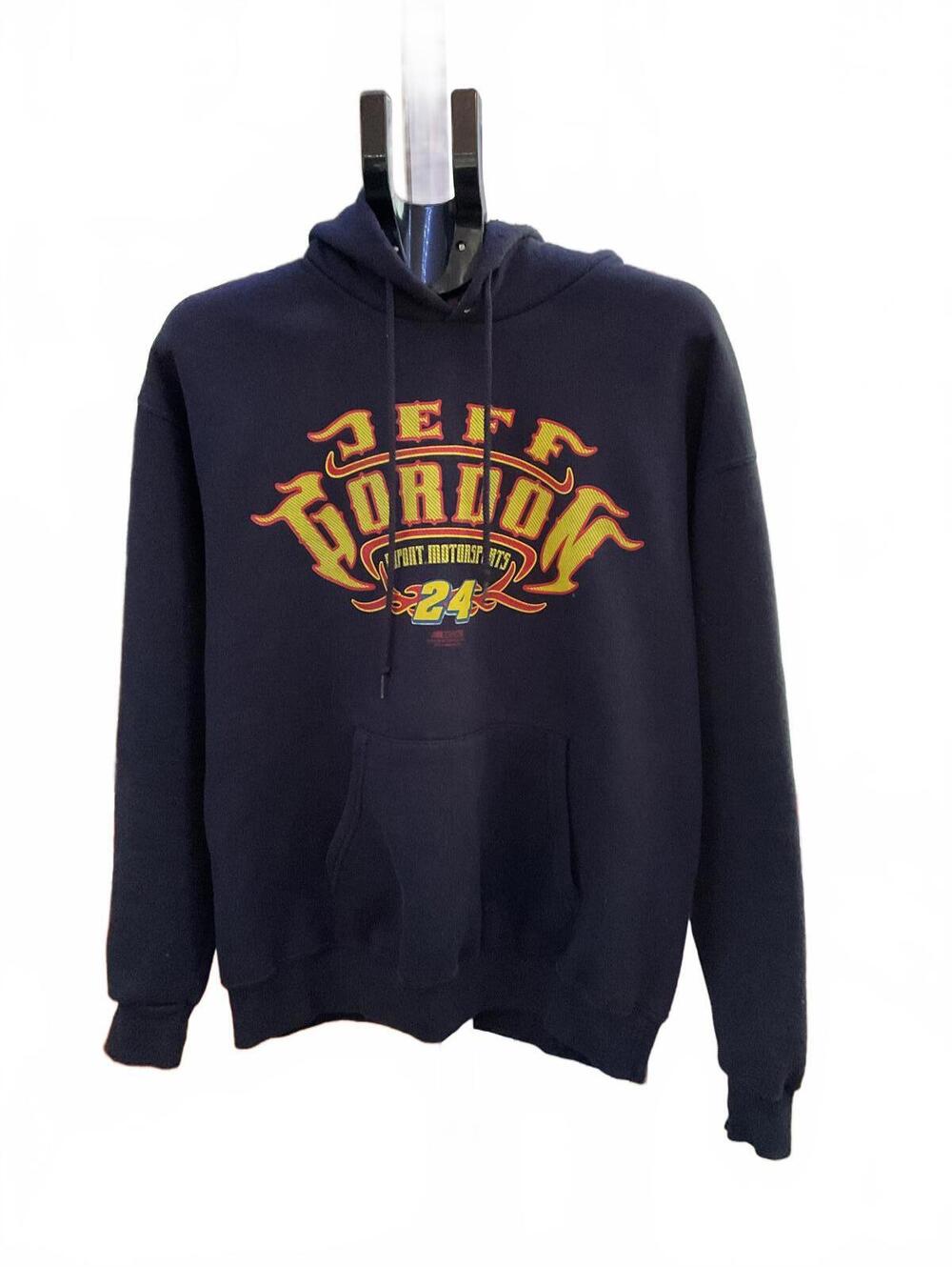 Vintage  2005 Jeff Gordon 24 Sport Motorsports Hoodie Size Medium